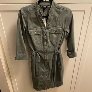 White House Black Market shirt dress NWT